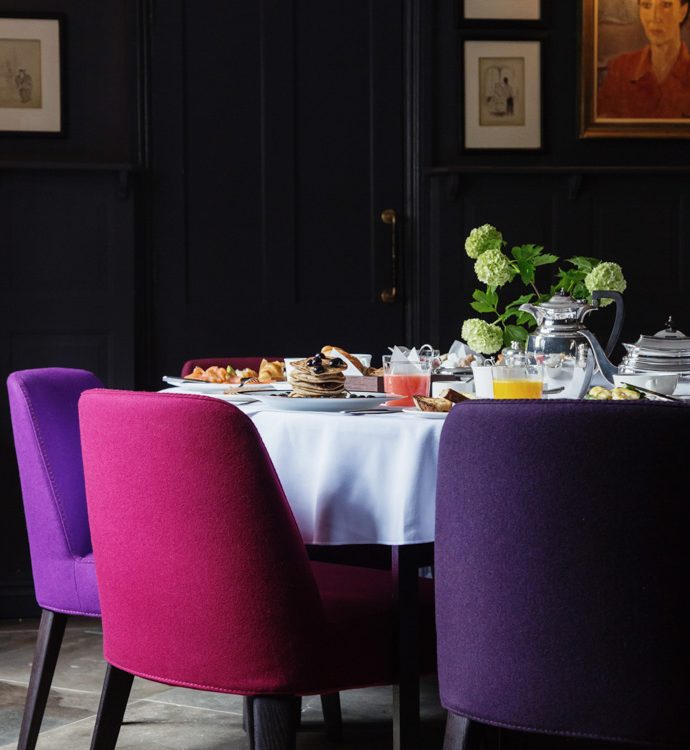 0010 - 2014 - Old Parsonage Hotel - Oxford - Low Res - Pike Room Private Dining Breakfast - Web Feature